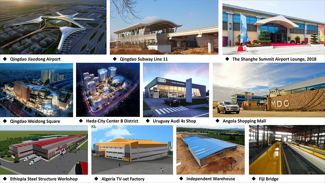 High Rise Steel Structure with Glass Curtain Wall Office Heavy Steel Frame Construction Building Structure Building