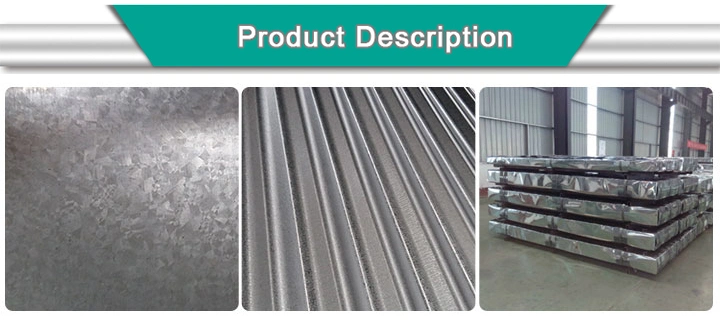 Zinc Coated Galvanized Steel Plate/Roofing Plate for Steel Structure/Warehouse Building