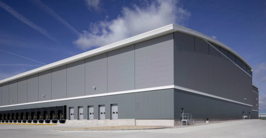China Prefabricated Construction Factory Light Steel Structure Building for Warehouse