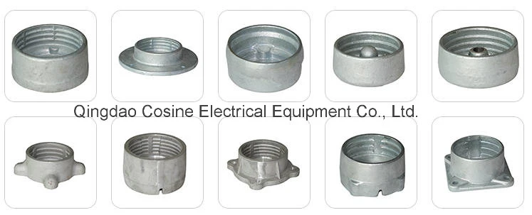 Post Insulator End Fitting Base/Bottom End Base Fitting for Post Insulator