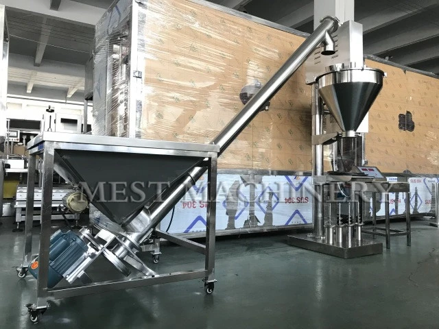 Semi Auto Automatic Dry Curry Chilli Spice Powder Filling Machine / Auger Filling Powder Filling Machine