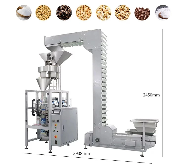 Automatic Competitive Price Automatic 1kg 5kg Bag Pouch Grain Salt Sugar Packing Machine