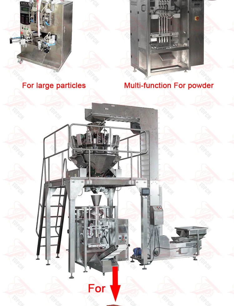 Popcorn Peanut Pill Beans Salt Packing Machine