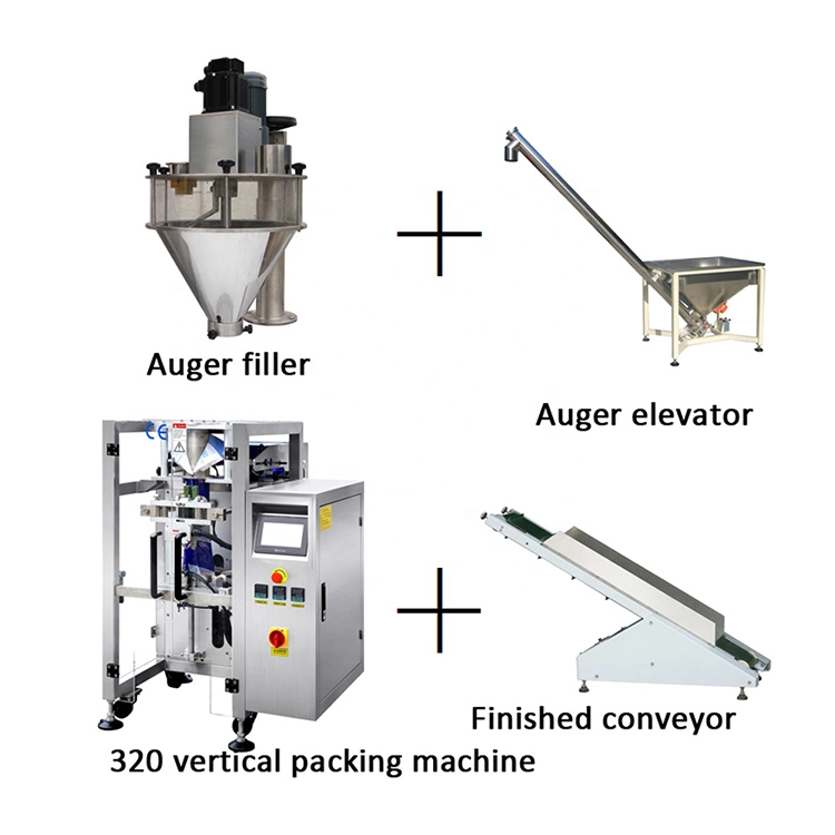 Automatic Coffee Powder Packaging Machine Multi-Function Milk Flour Spices Powder Filling Sealing Packing Machine