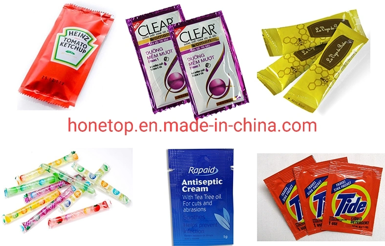 Automatic Chilli Peanut Oil Sauce Sachet Pouch Packing Packaging Machine