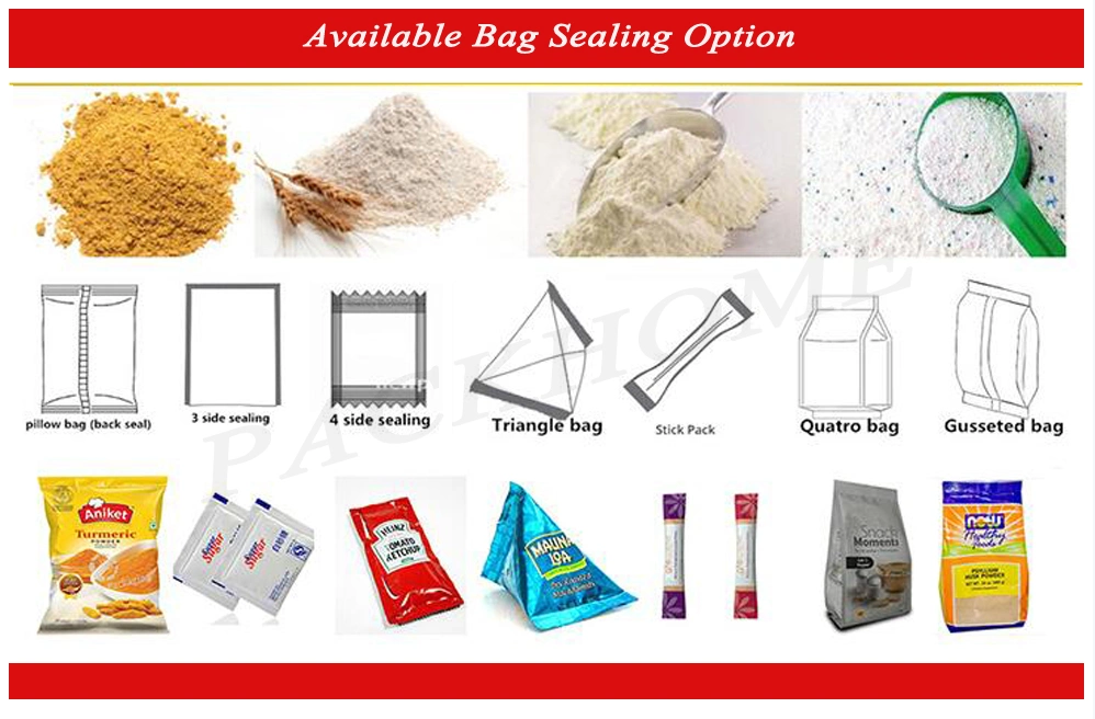 Garlic/Onion/Seasoning/Dried/Parsley/Pizza Powder Weighing Filling Bagging Package Wrapping Packaging Packing Machine