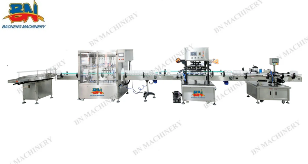 Automatic Can Washing Filling Crimping Machine for Canned Liquid Paste Packaging