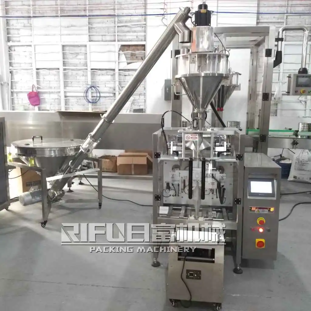 Powder Packing Machine Powder Packing Machine Automatic 100g 500g 1kg 2kg 5kg Flour Detergent Powder Filling Packing Machine