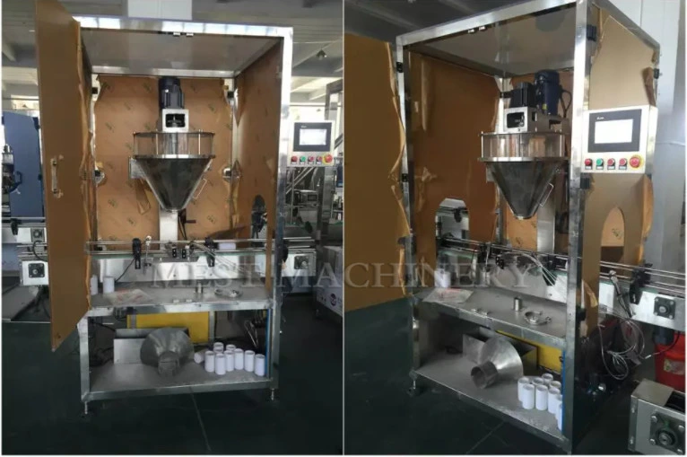 Semi Auto Automatic Dry Curry Chilli Spice Powder Filling Machine / Auger Filling Powder Filling Machine