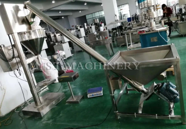 Semi Auto Automatic Dry Curry Chilli Spice Powder Filling Machine / Auger Filling Powder Filling Machine