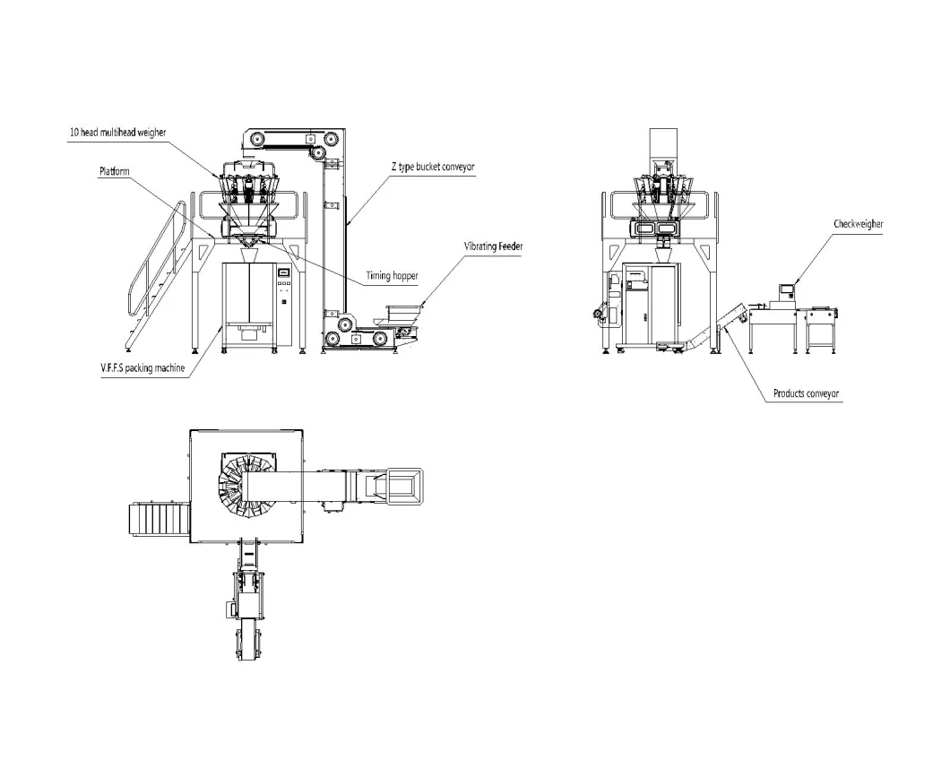 Salt Packing Multihead Weigher