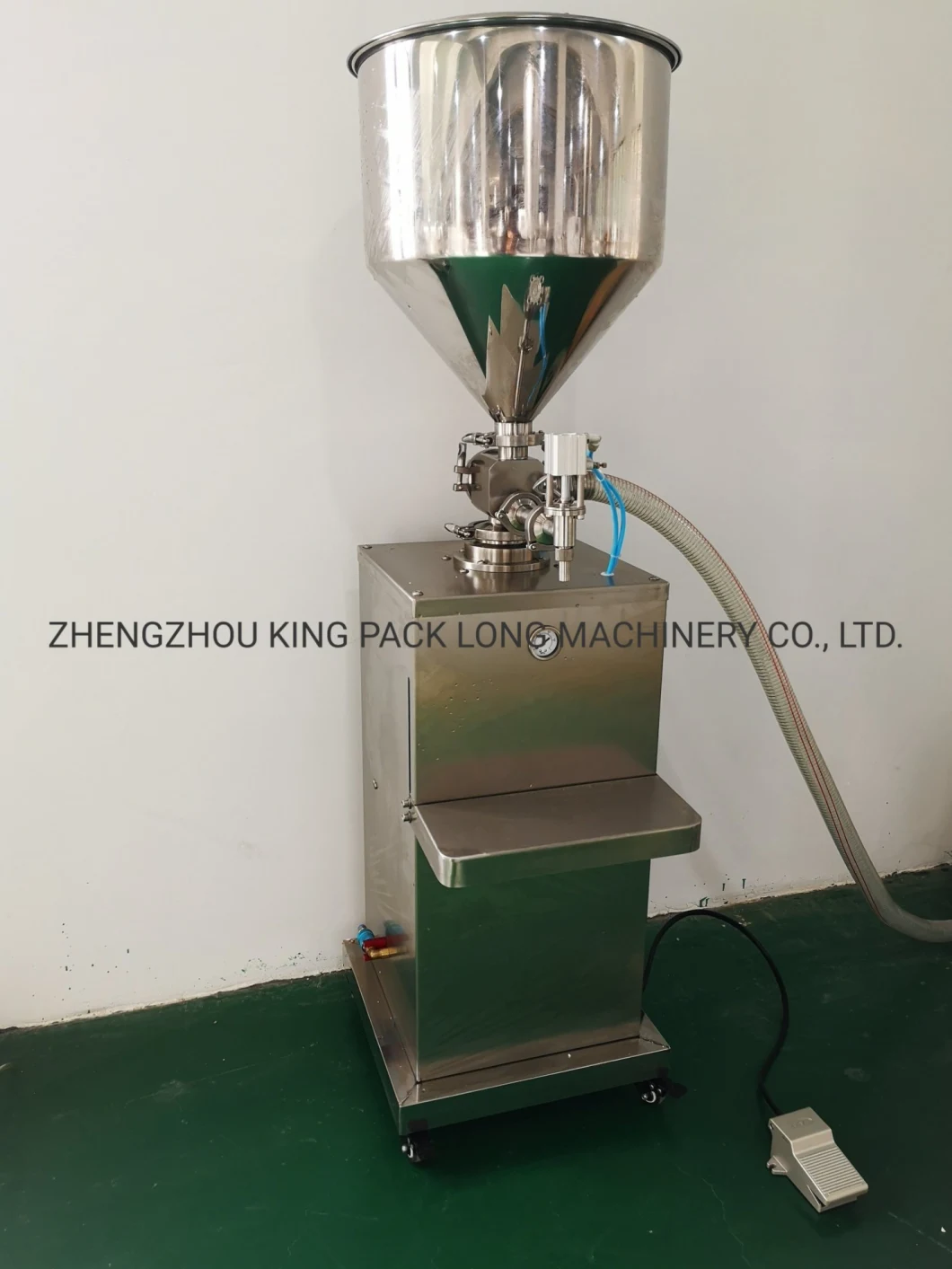 Semi Automatic Vertical Single Head Cream&Liquid Filler Filling Machine