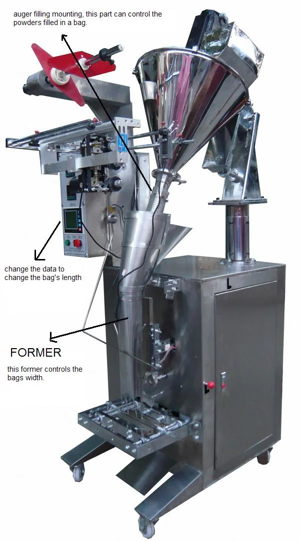 Automatic Spices / Milk / Coffee / Salt / Flour / Coconut Powder Packing Machine / Pouch Filling Machine