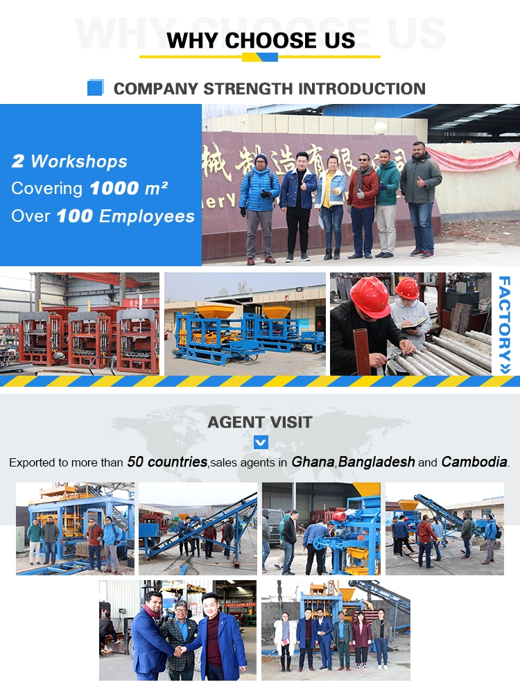 Qt4-25 Small Production Automatic Cement Block Making Machine/Automatic Brick Machine Manufacturers