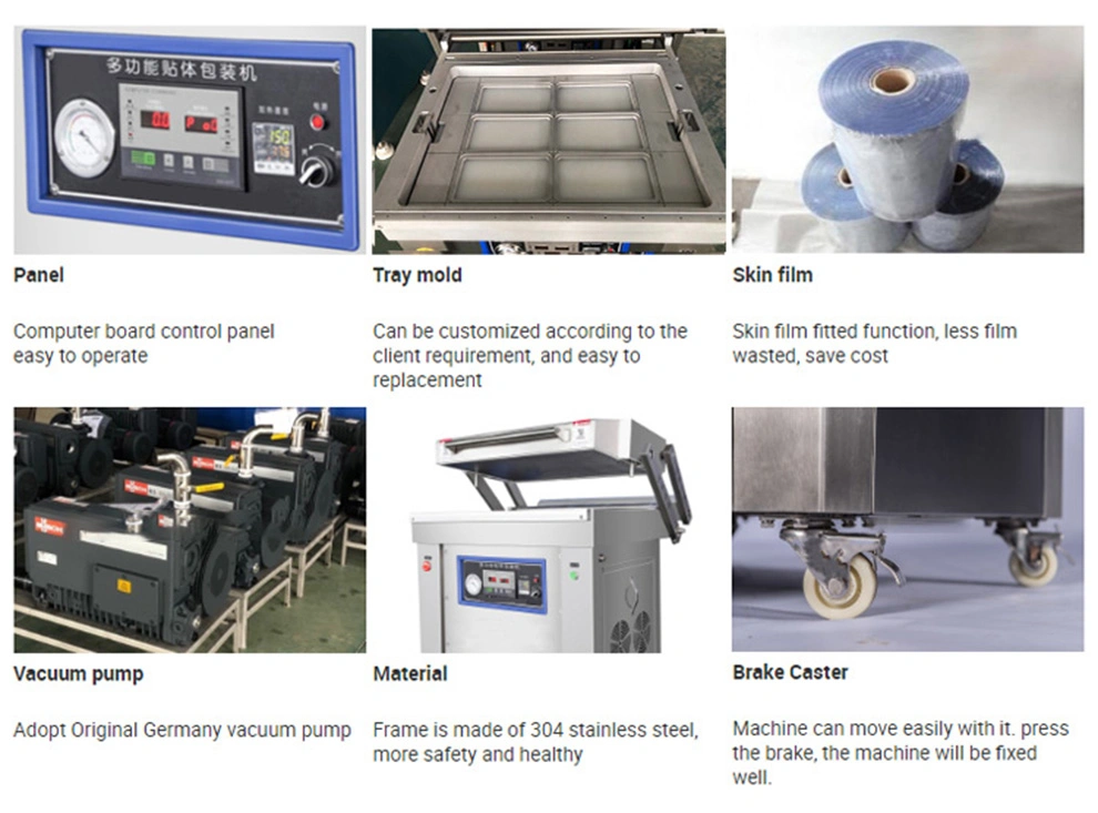 Industrial Small Thermoforming Vacuum Packing Machine for Small Business