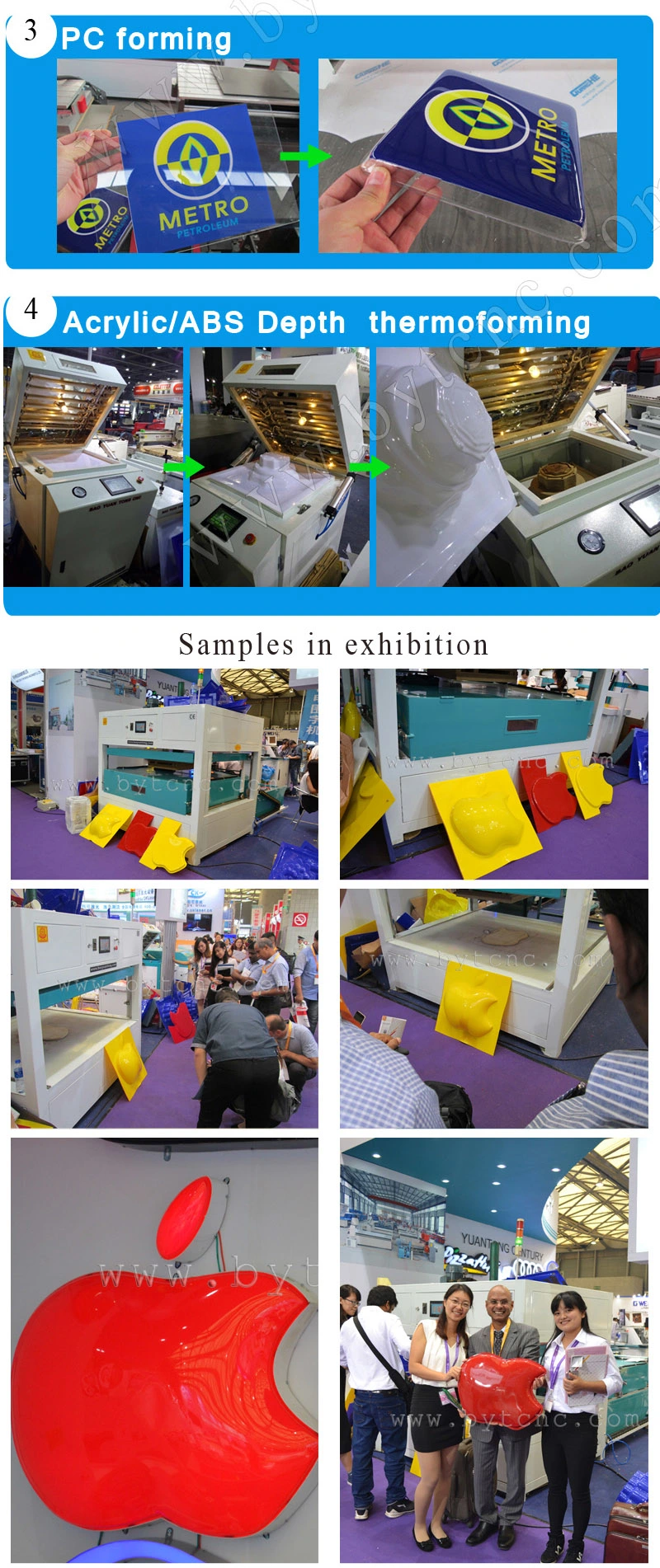 Vacuum Forming Light Box Vacum Sheet Forming Plastic Machine