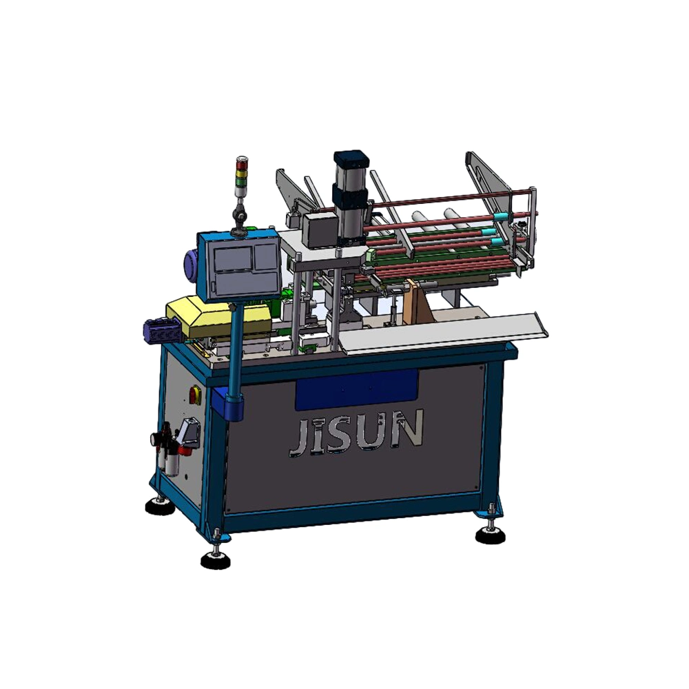 Automatic Single-Head Straight Punching Three-Station Tube End Forming Machine for Air Condition Metal Pipe