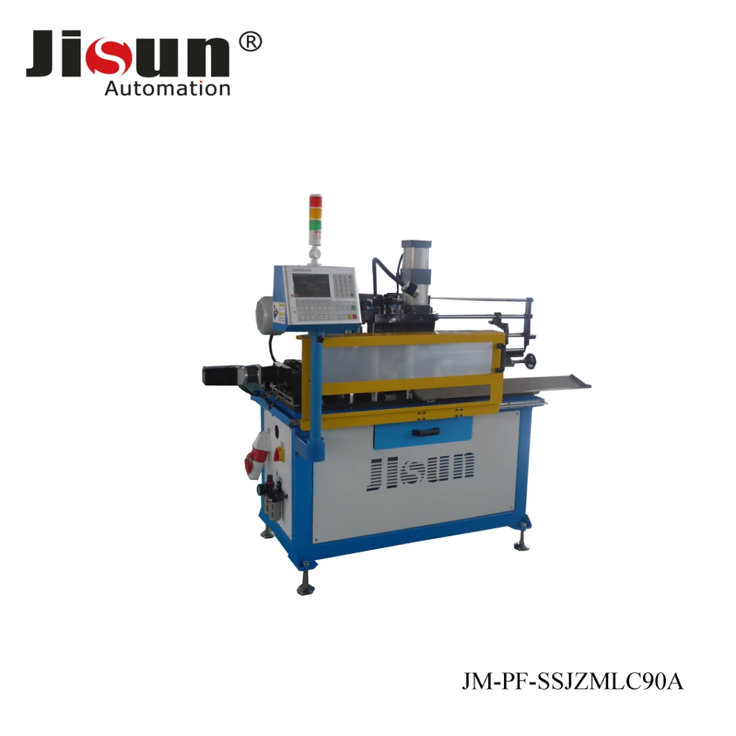 Automatic Single-Head Straight Punching Three-Station Tube End Forming Machine for Air Condition Metal Pipe