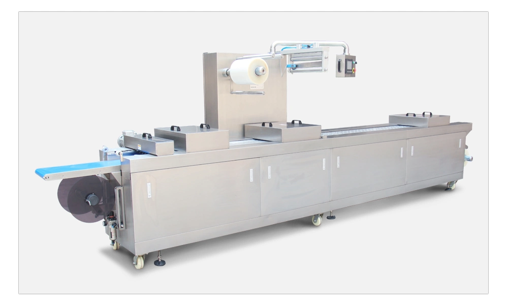 Automatic Film Thermoformer Vacuum Gas Filling Packing Machine for Honey (DZL)