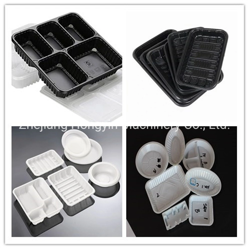 Hy-3021 Plastic Positive and Negative Fully Automatic Thermoforming Machine Producing Biodegradable Bento Box