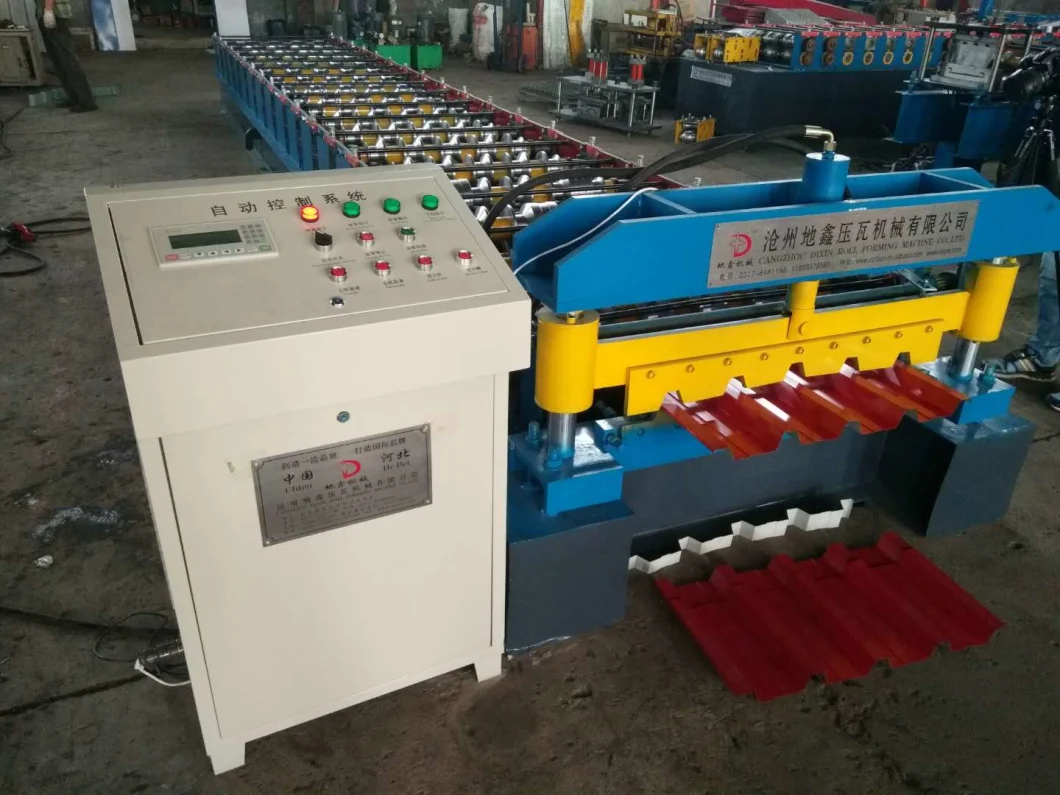 Single Layer Hydraulic Roofing Sheet Machine Roof Panel Roll Forming Machine