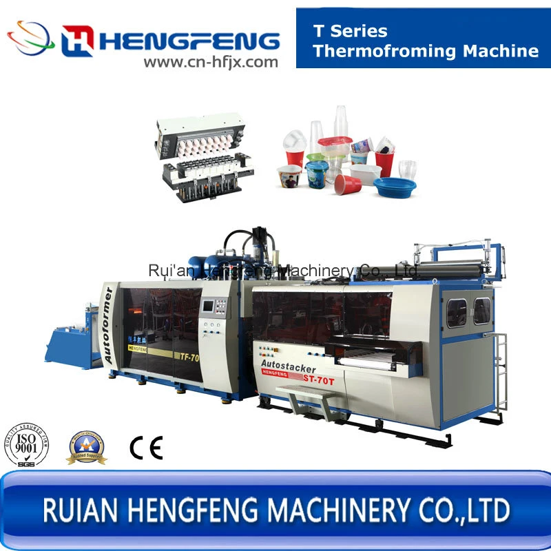 Auto PP Yogurt Cups Thermoforming Machine Cup Making Machine