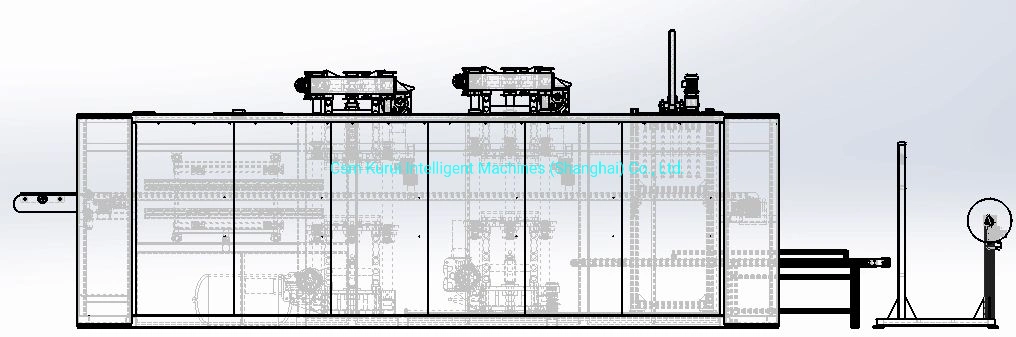 PP Food Bowl Cup Lid Thermoforming Machine Three Station Plastic Blister Forming Machine