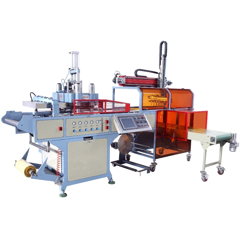 Full-Automatic PVC Thermoforming & Stacking Machine (HY-540760)