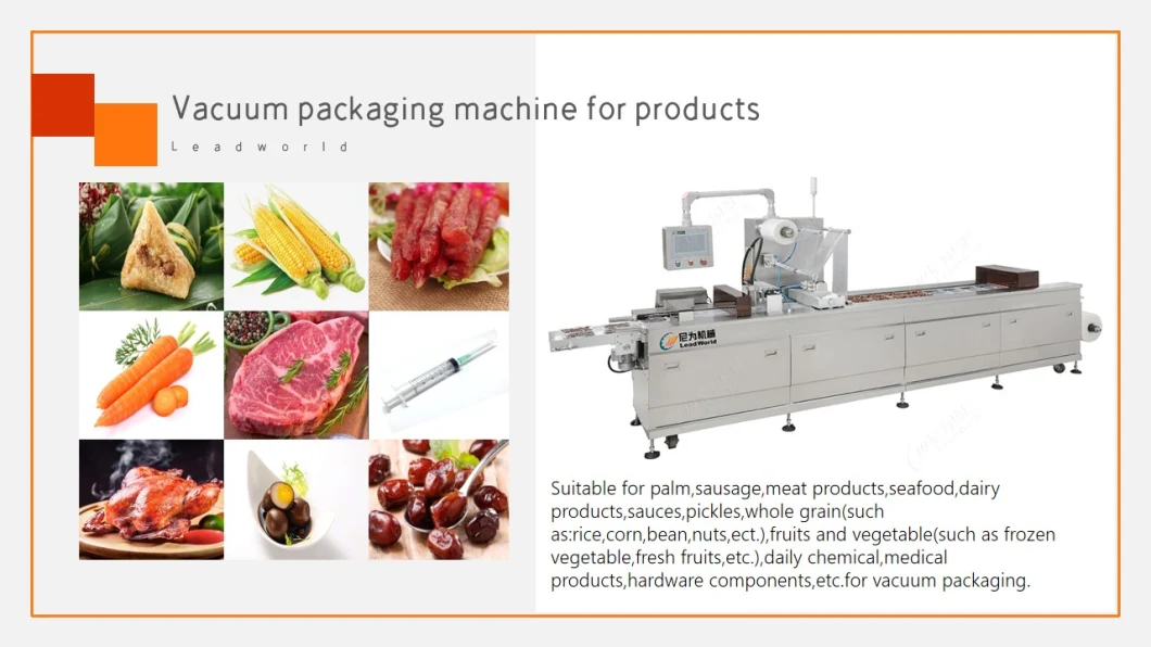 Automatic Film Thermoformer Vacuum Gas Filling Packing Machine for Honey