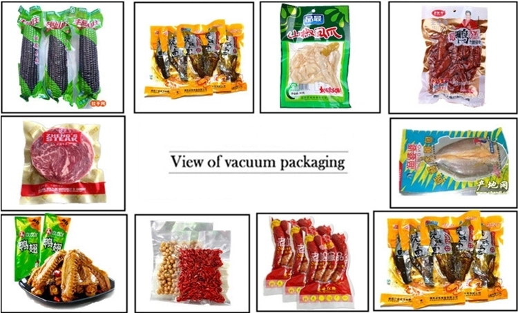 Automatic Thermoforming Vacuum Packing Machine/Continuous Stretch Film Vacuum Sealer for Small Bags