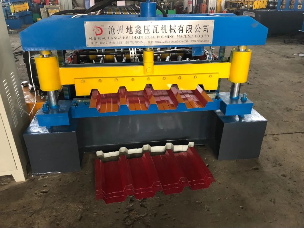 Single Layer Hydraulic Roofing Sheet Machine Roof Panel Roll Forming Machine