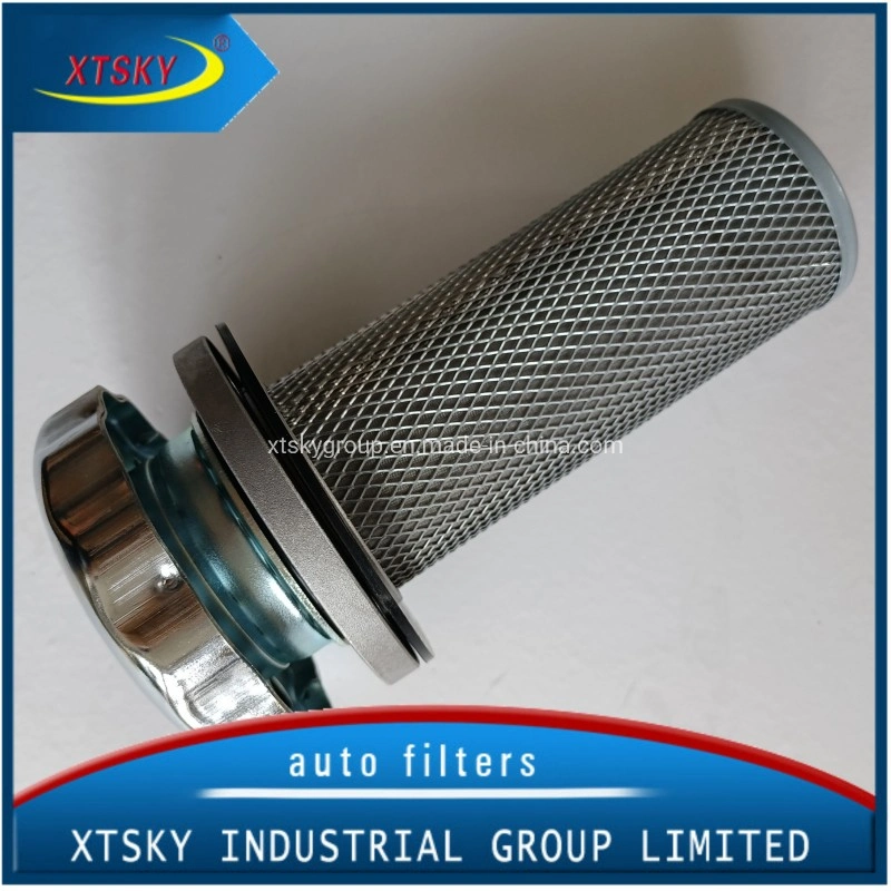 Fiberglass Filter Core Stainless Cartridge Hydraulic Filter Element Duplex Filter Breater Filling