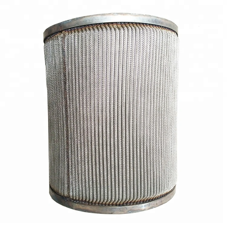 Sintered Metal Fiber Felt Filter Cartridge