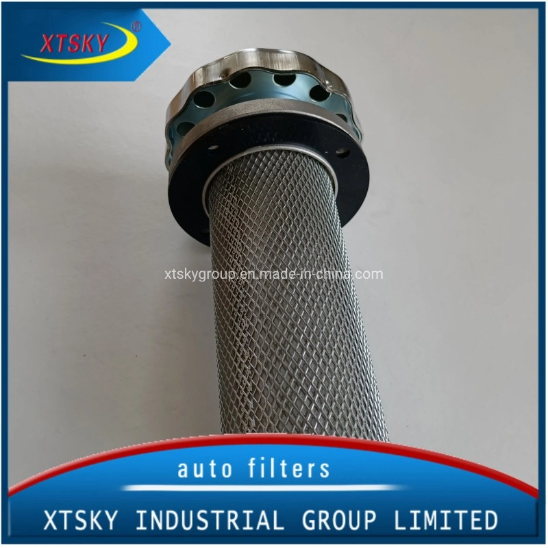 Fiberglass Filter Core Stainless Cartridge Hydraulic Filter Element Duplex Filter Breater Filling