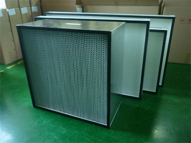 24X24 Inch Supply Ahu Aluminum Frame Air Filter HVAC Industry HEPA Filter