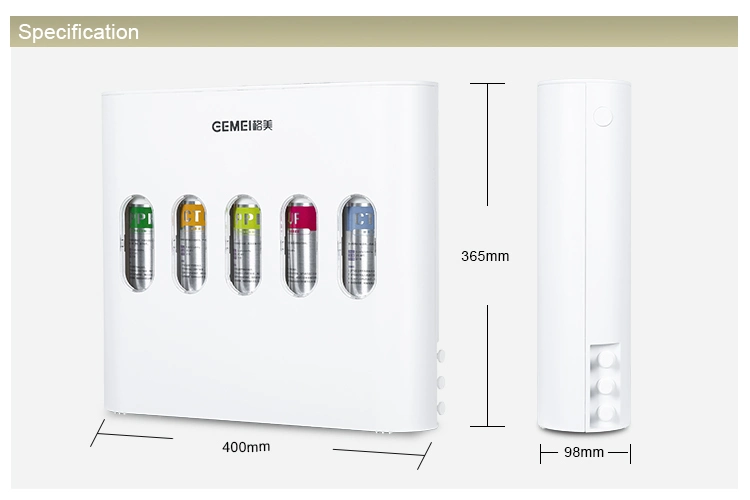 10 Inch UF Water Filter with 5 Level Filter Element