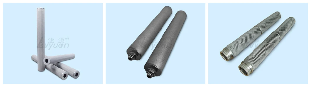 Water Filter Sintered Stainless Steel Filter Cartridge/Filter Elements for Oil Filtration