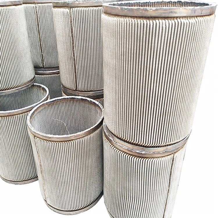 Sintered Metal Fiber Felt Filter Cartridge