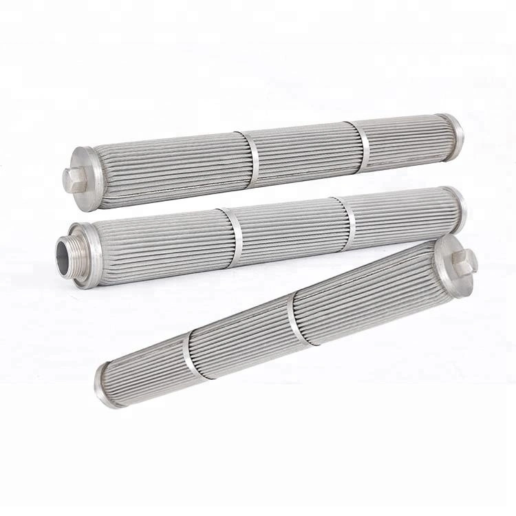 Sintered Metal Fiber Felt Filter Cartridge