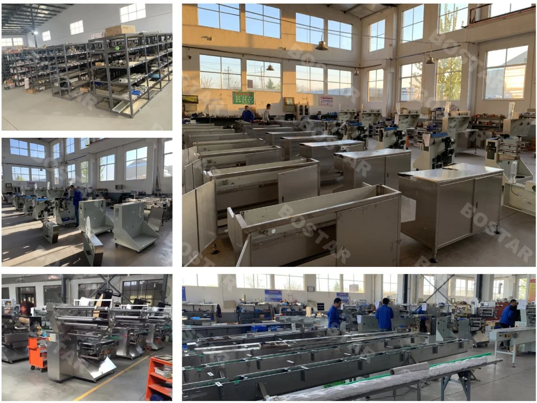 Packaging Machine Automatic Big Mac Burger Bun Full Horizontal Pillow Type Wrapping Machine