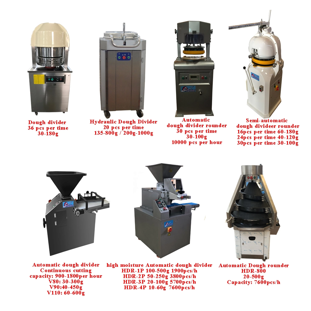 Bakery Machine Automatic Dough Divider and Rounder Machine for Burger Bun