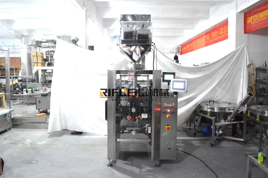 Automatic Bag Filling Sealing Machine Beans Dumpling Packing Machine