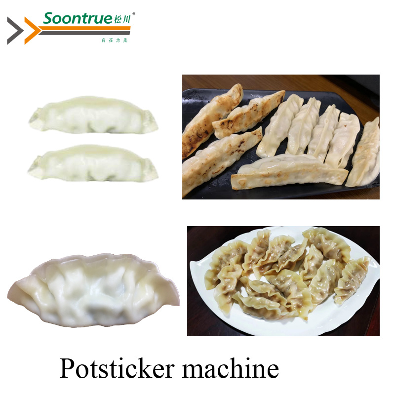 Chinese Soontrue Brand Food Machine Dumpling Making Machine for Frozen Flour Products