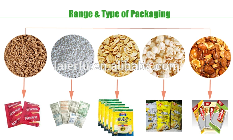 New Design Automatic Vertical Pouch Granule Triple Packing Machine More Material Packing Machine