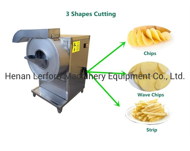 Frozen French Fries Chips Processing Potato Sticks Making Machine Semi-Automatic Fries Production Line