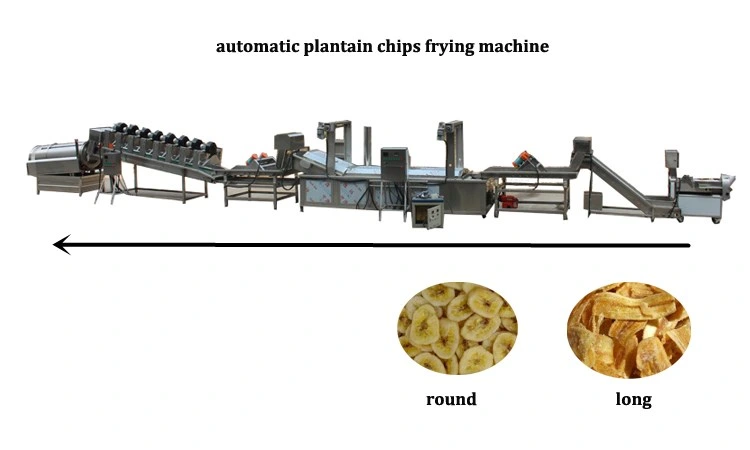 Samosa Continue Frying Machine/Plantain Chips Making Machine