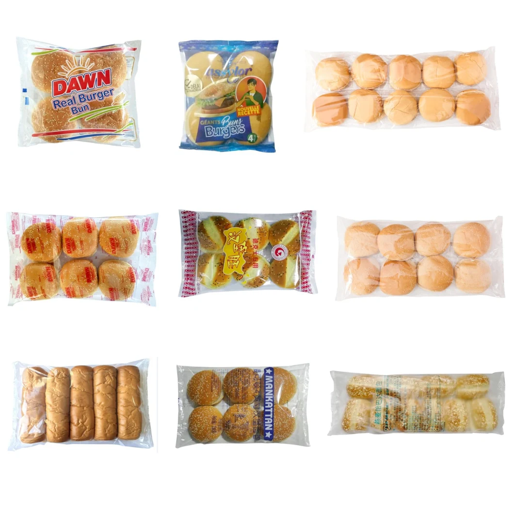 Horizontal Flow Wrapping Machine Flow Pack Food Pillow Automatic Packaging Machine for Frozen Dumpling Samosa