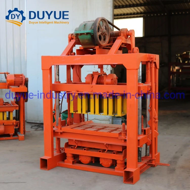 Qtj4-40 Compressed Concrete Block Brick Making Machine Semi Automatic Cement Brick Making Machine