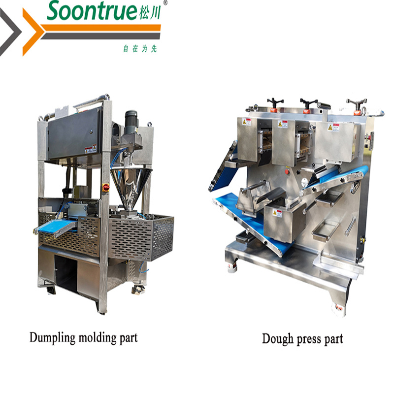 Chinese Soontrue Brand Food Machine Dumpling Making Machine for Frozen Flour Products