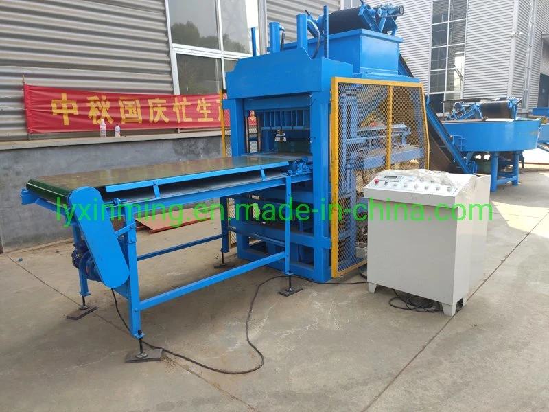 Semi-Automatic Xm4-10 Interlocking Brick Making Mmachine Cycle Making Machine